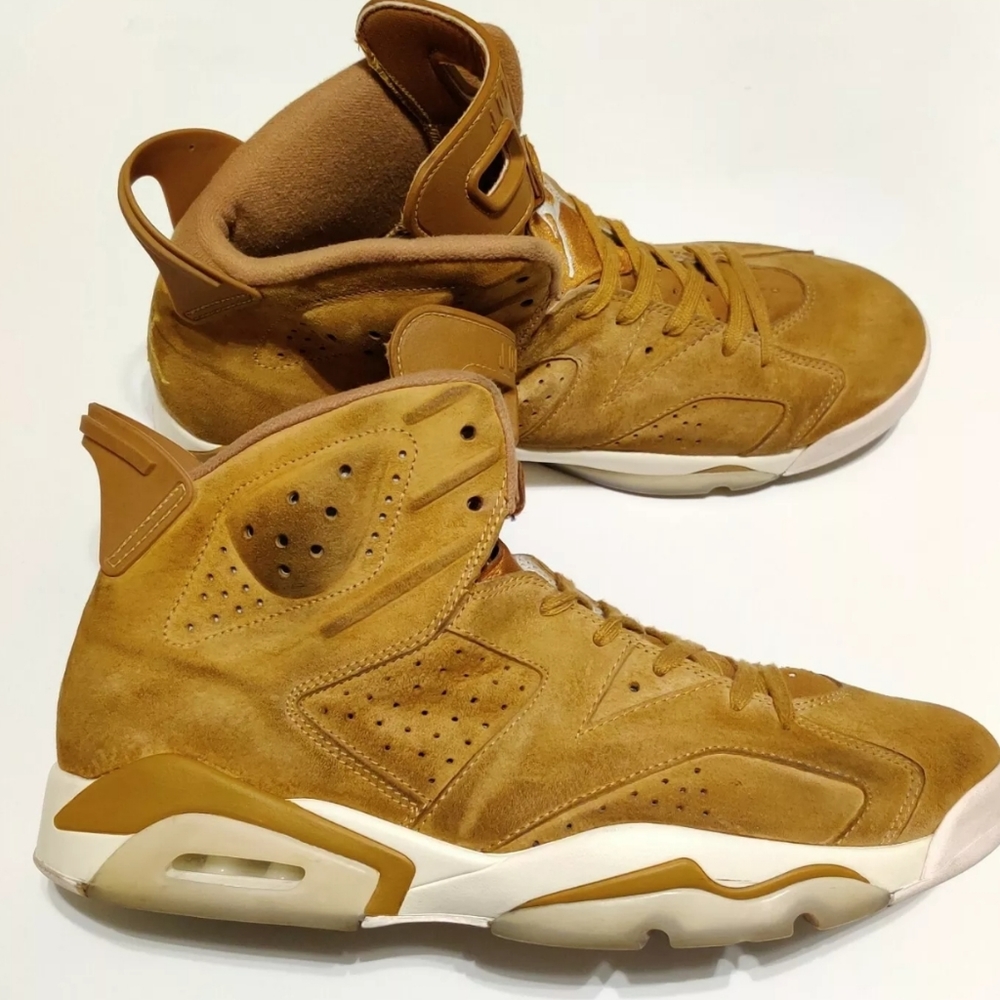 Nike Air Jordan 6 VI Retro Golden Harvest Wheat 13